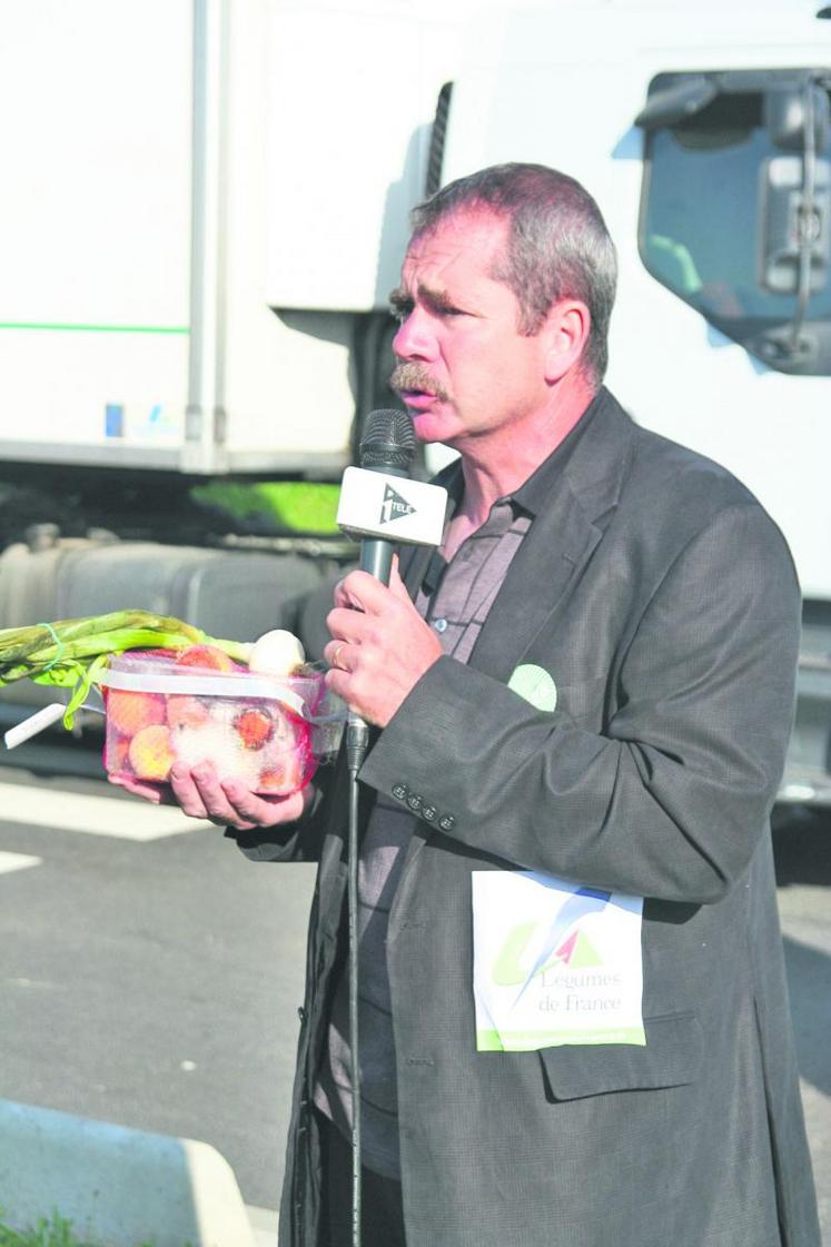 Jacques Rouchaussé, président de Légumes de France.