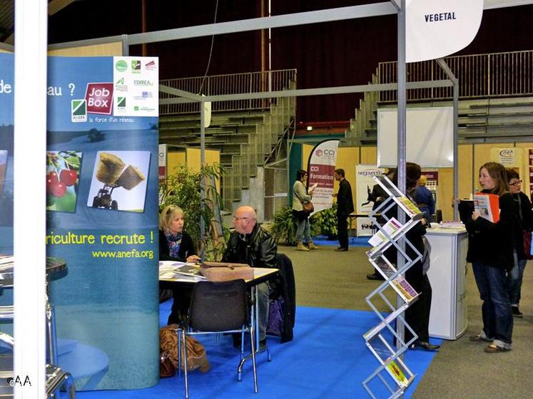 Un espace entièrement dédié aux métiers, à l’emploi et la formation dans le végétal.