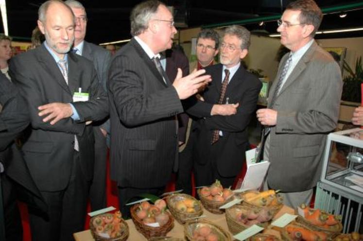 « En visitant les allées du salon, j’ai pu constater que la volonté était là aujourd’hui, j’espère qu’elle sera là demain », a lancé Gilles Vignaud, président d’Interfel,
venu inaugurer le Sival.