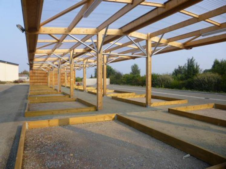 Une nouvelle plate-forme pour les métiers du paysage  vient d’être construite au lycée agricole de Montreuil-Bellay.