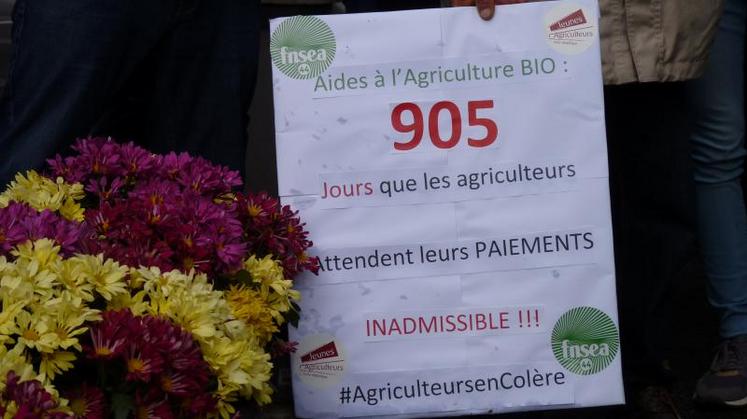 Cela fait 905 jours que certains agriculteurs attendent de percevoir leurs aides.