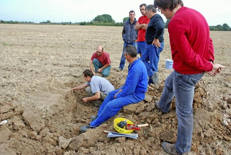 Base anime régulièrement des journées d’échanges en Anjou autour de l’agriculture de conservation.