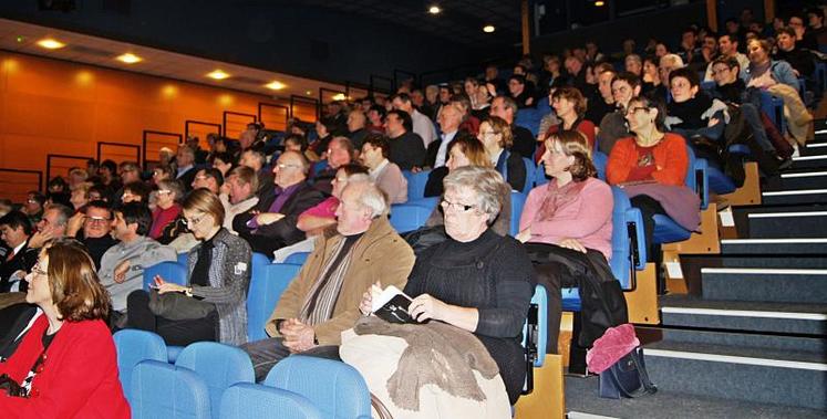 Le plein d’idées recettes et d’infos pour les 170 participants de la soirée débat.