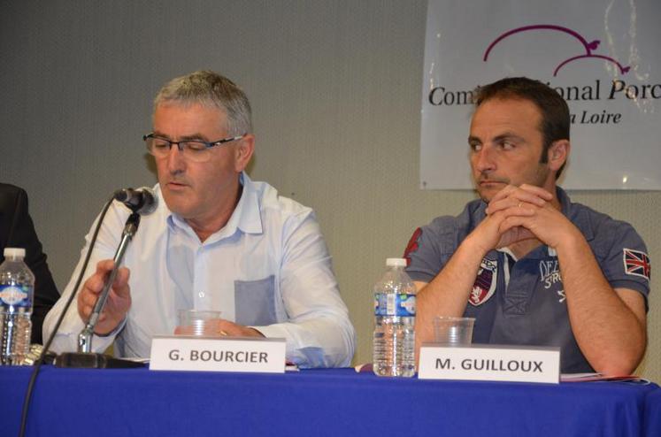 Au micro, Gérard Bourcier, président du CRP Pays-de-la-Loire.