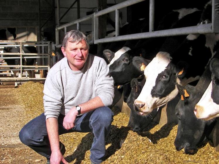 Henri Brichart, président de la Fédération nationale des producteurs de lait.