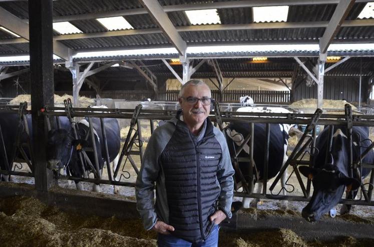 Thierry Barré est en Gaec avec son épouse sur une centaine d’hectares.