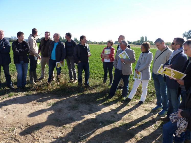 En Maine-et-Loire, les élus ont été interpellés par la FDSEA et JA le 10 octobre, sur une exploitation de Saint-Georges-sur-Loire.