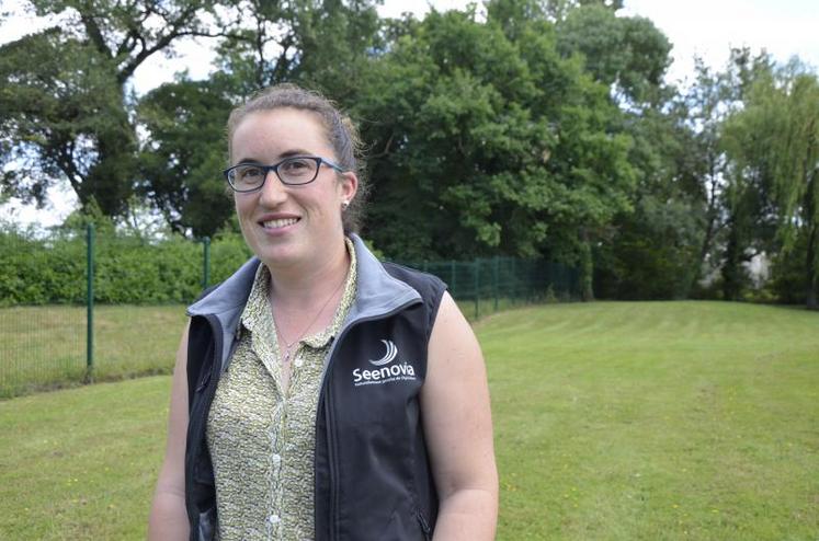 Fille d’éleveurs de limousines de Corrèze, Manon Lherm est arrivée en Maine-et-Loire en 2013.