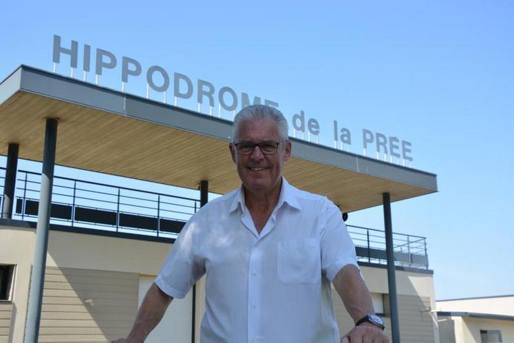 Philippe Belliard, président de la Société des courses hippiques de Beaupréau, président du comité d'organisation de la Petite Angevine.