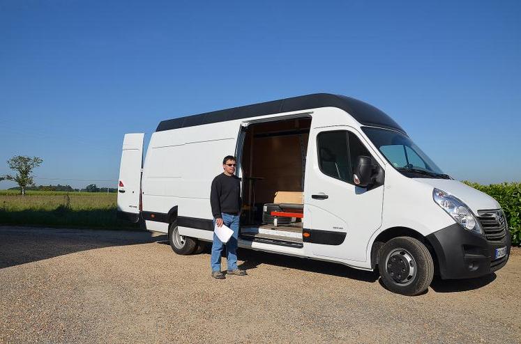 Le camion-atelier du Gaec de la Contraie et du garage Hamard est l’un des trois projets agricoles (le seul du Maine-et-Loire) partiellement financés grâce au programme du Conseil régional “500 projets pour les territoires”.