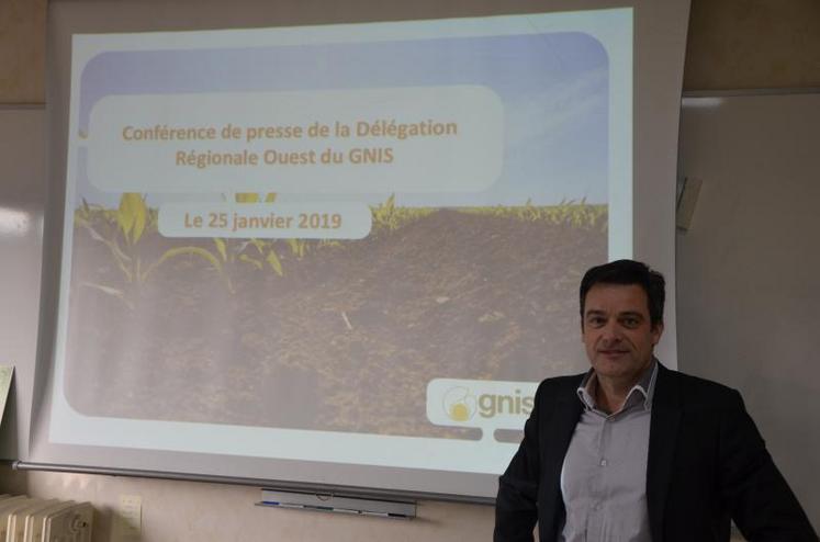 Vincent Poupard, délégué régional Ouest du Groupement national interprofessionnel des semences et plants (Gnis).