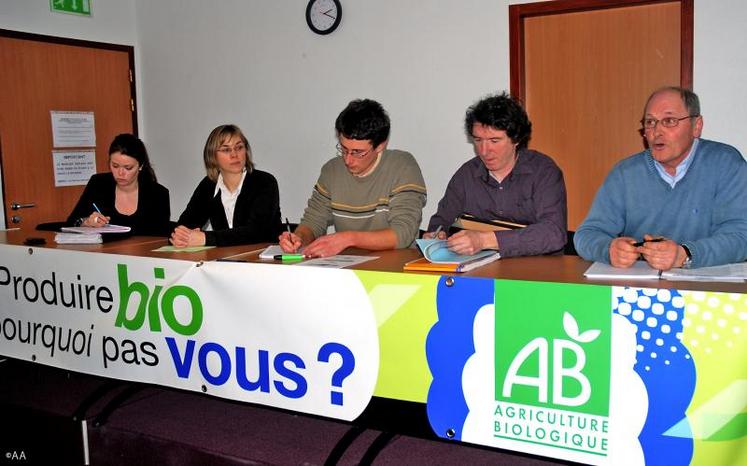 “Ce seront surtout le marché et le prix de vos produits qui feront votre revenu”, a insisté Yves Beaupère, élu à la Chambre d’agriculture.