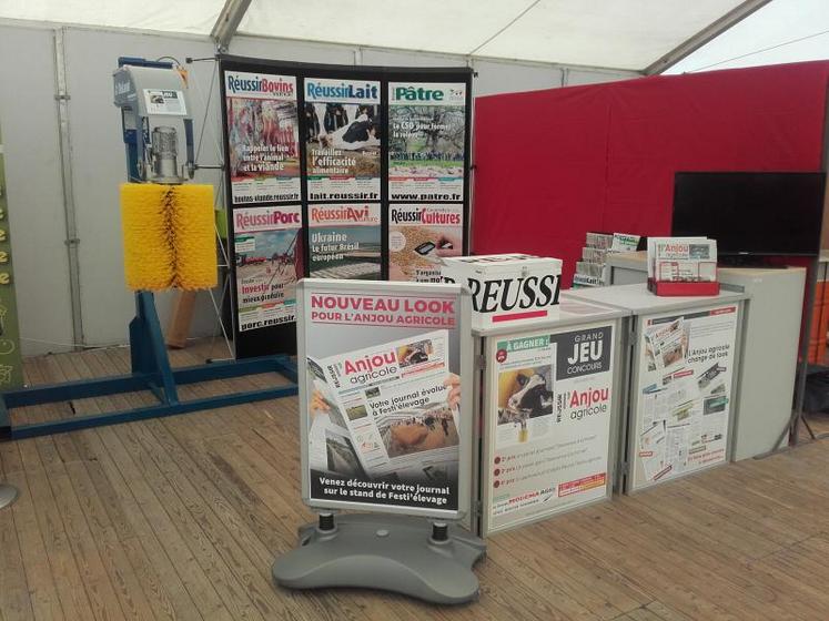 L'équipe de l'Anjou agricole vous attend sur son stand à la Foire de Chemillé-en-Anjou ce week-end.