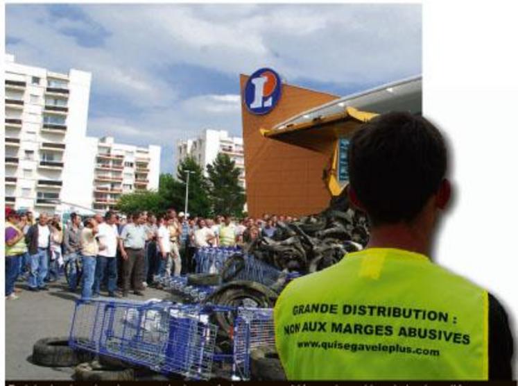 En juin dernier, plus de 300 agriculteurs étaient rassemblés sur le parking de Leclerc d’Angers.