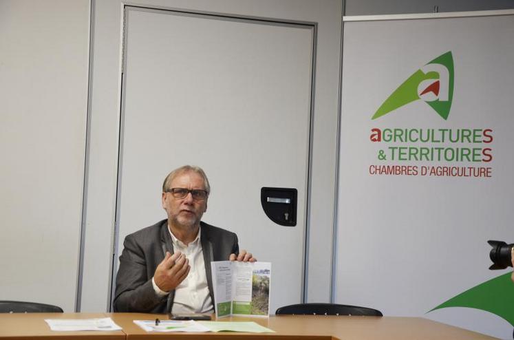 François Beaupère, vice-président de la Chambre d'Agriculture Pays-de-la-Loire.