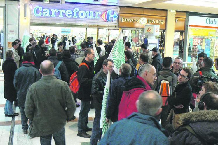 Les producteurs de porcs ligériens se sont mobilisés suite à l’appel de la FNP à Paris le 17 février.