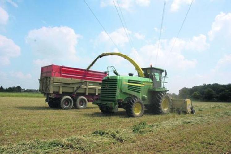 Globalement, il semblerait que les agriculteurs ont un peu moins ensilé d’herbe cette année, privilégiant le pâturage favorisé par le beau temps du mois de mars.