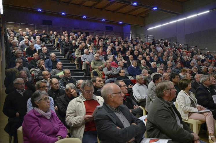 L’espace Longuenée a fait salle comble pour l’assemblée générale de la FDGDon (Fédération départementale de défense contre les organismes nuisibles), vendredi 28 avril à La Meignanne (Longuenée-en-Anjou).