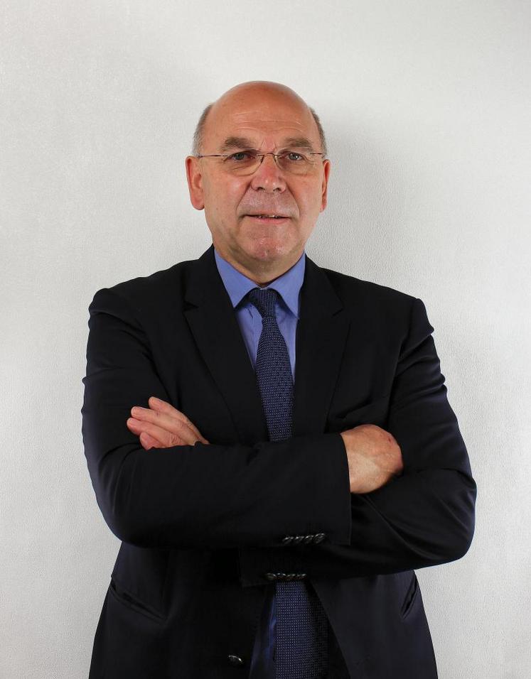Yves Gidoin, nouveau président de Vegepolys, élu lors de l'Assemblée générale à Angers, le 19 mai 2017.