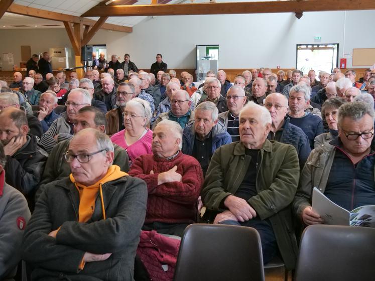 265 personnes ont participé à l'assemblée générale mardi 16 avril.