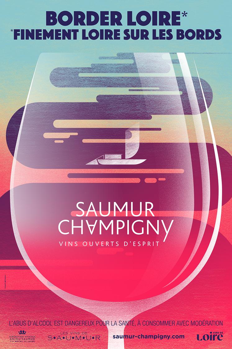 La fédération de Saumur Champigny lance une nouvelle campagne de communication.