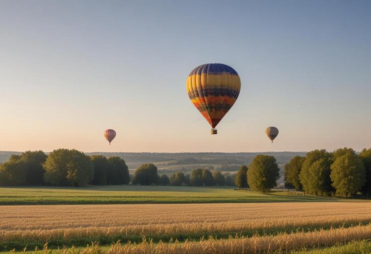 Les vols de montgolfières doivent pouvoir se faire sans porter préjudice à l'activité agricole.