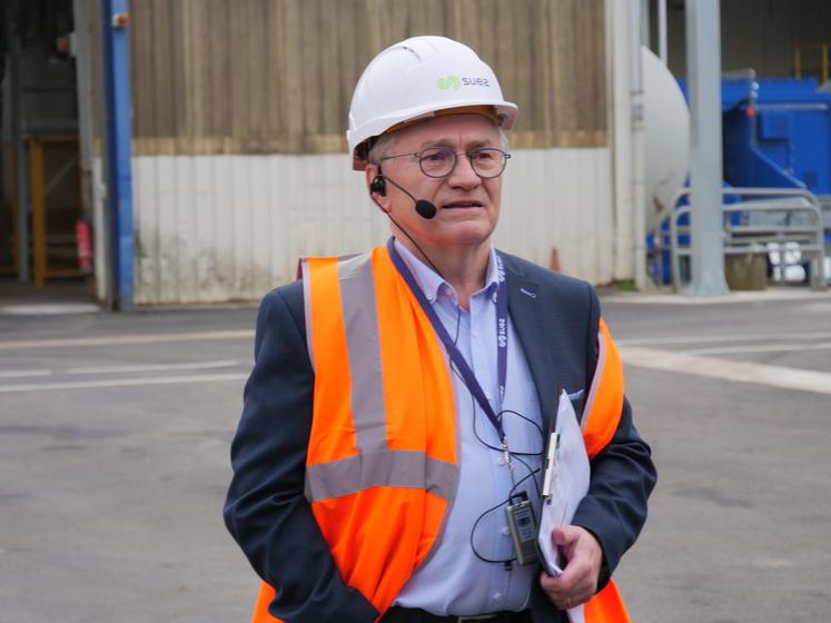 Philippe Chéron, directeur du site de Landemont.