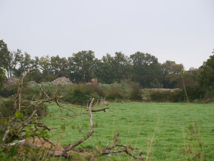 Les travaux de terrassement du centre pénitentiaire ont commencé sur les anciennes parcelles des pépinières Levavasseur.