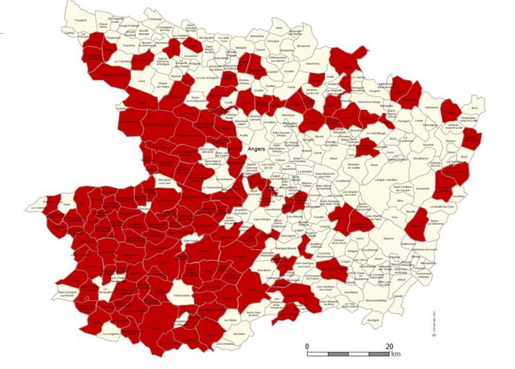 Avancée de la MHE en Maine-et-Loire.