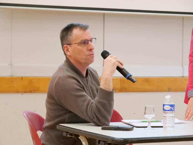 Jérôme Bossard, président de la section Sèvres et Loire