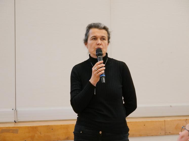 Delphine Macé, présidente de l'association des producteurs Loire Bretagne Pays de la Loire