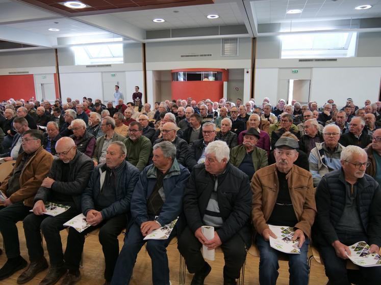 Les adhérents étaient réunis à Saint-Georges-sur-Loire, jeudi 17 avril.
