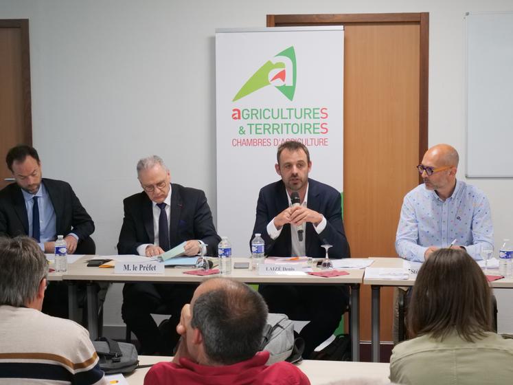 Denis Laizé, président de la chambre territoriale d'agriculture des Pays de la Loire