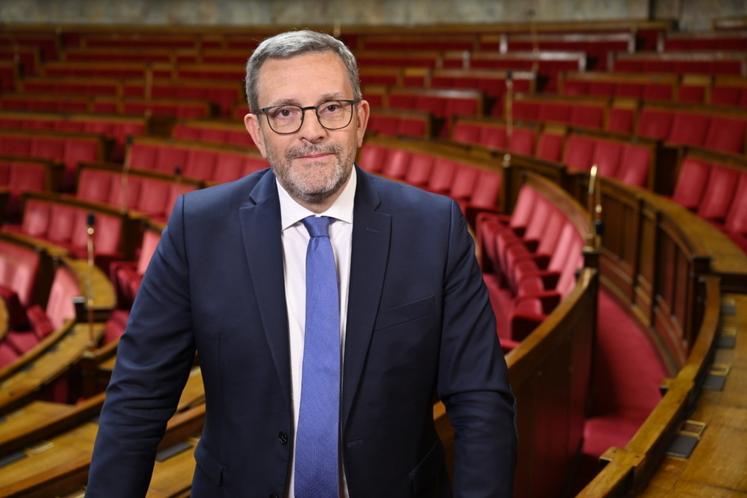 Philippe Bolo, député de la 7e circonscription de Maine-et-Loire.