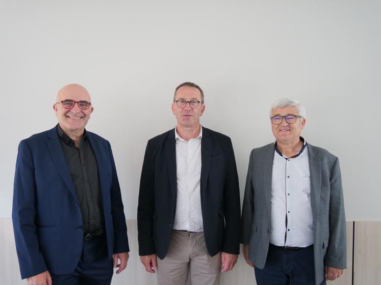 Rémy Silve, Alain Denieulle et Bernard Bellanger