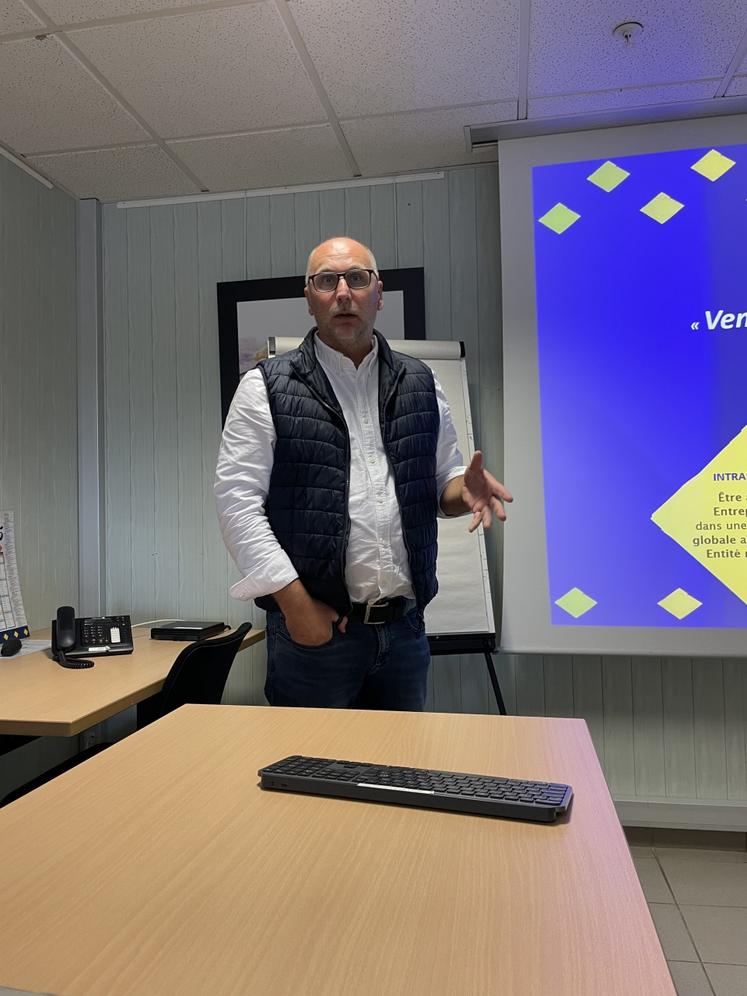 Freddy Allaire, directeur général du groupe Pasquier.