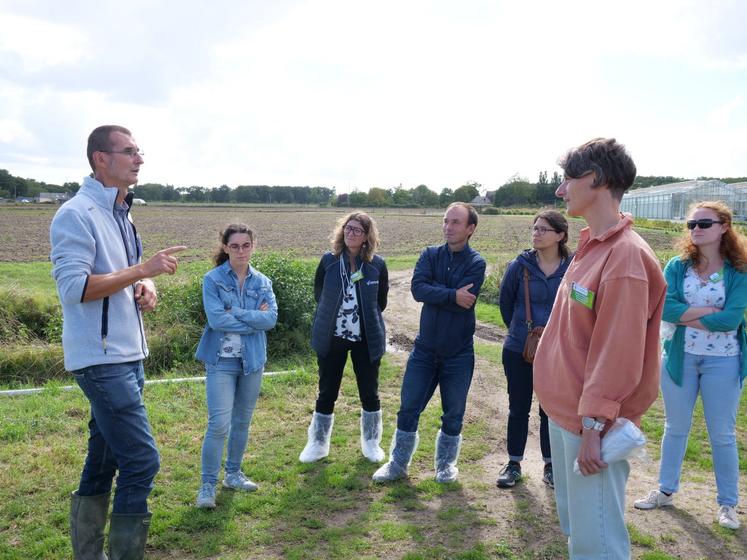 Visite de la station d'essai du Geves.