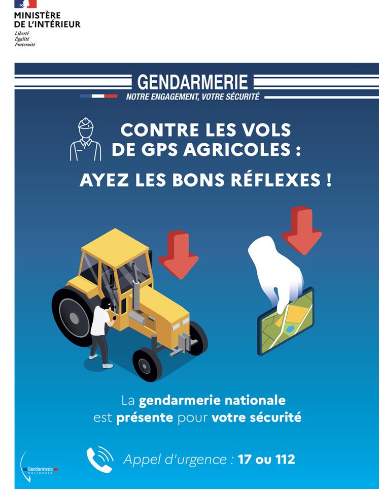Campagne d'information de la gendarmerie