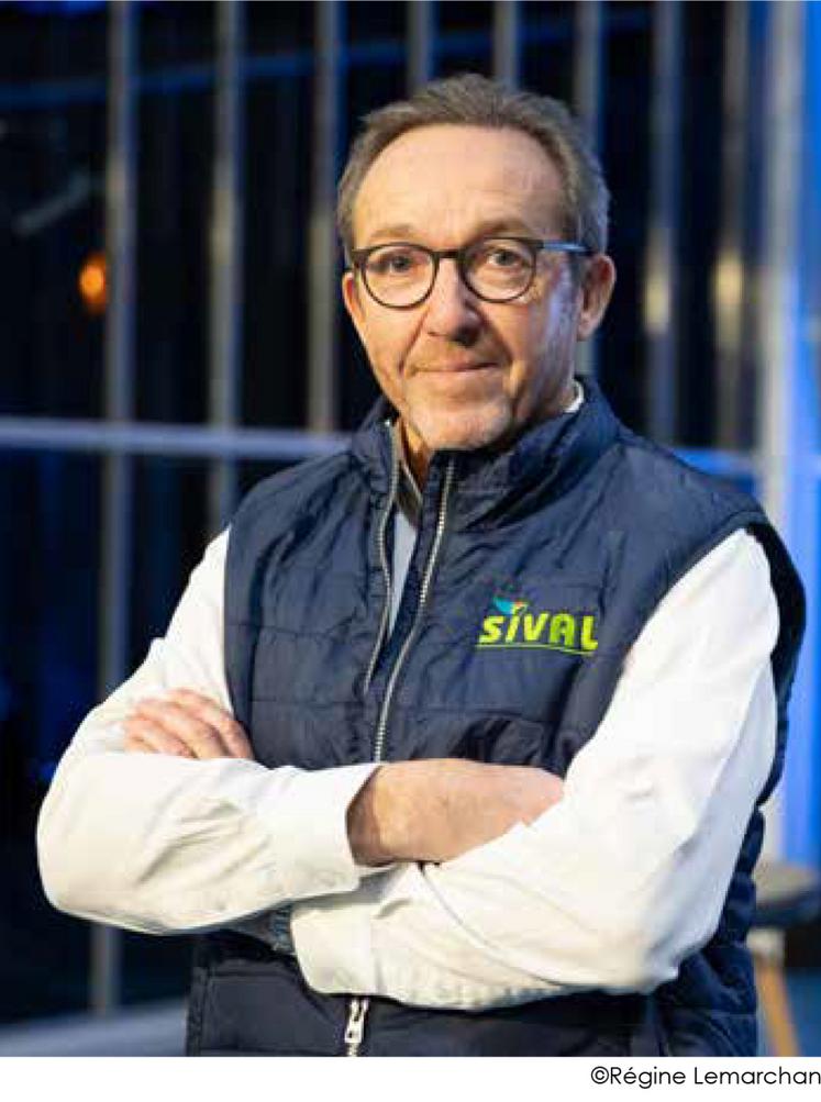 Albert Richard, président du Sival.