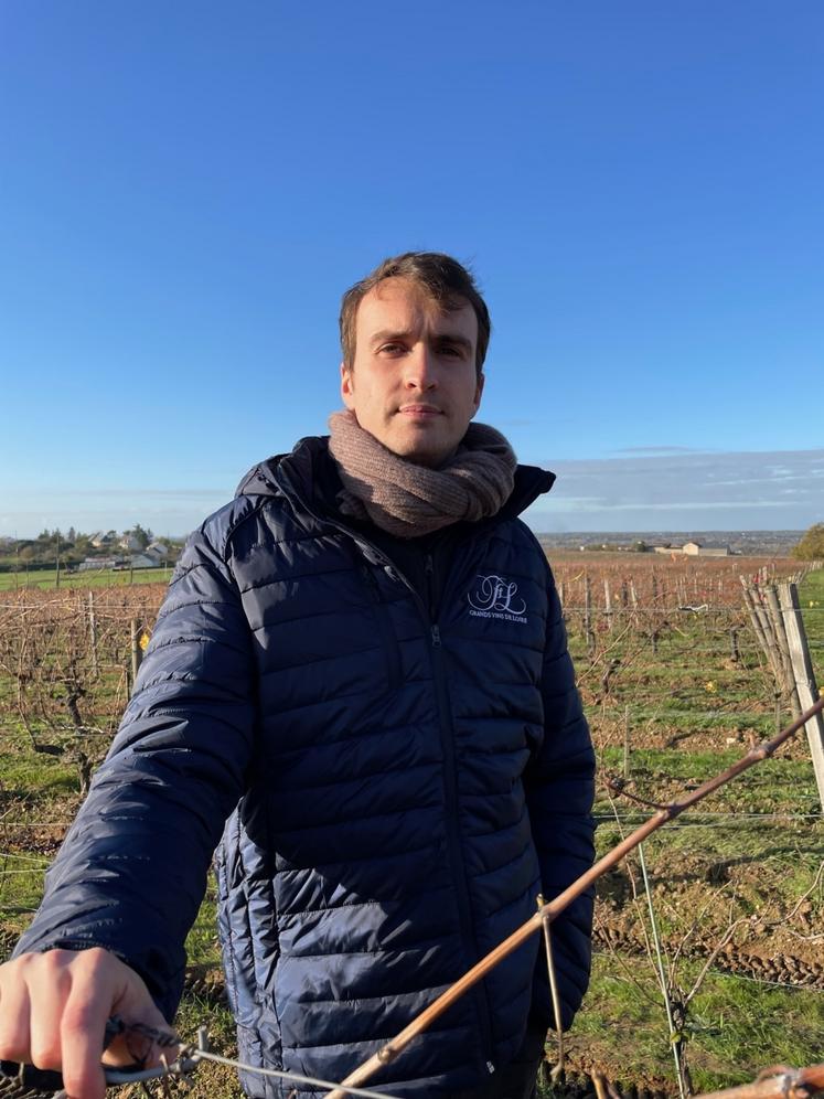 Louis du Baret, chef de culture au domaine FL.