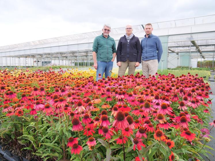 Stéphane et Katrin Brécheteau, et leur associé, Alexis Boissinot.