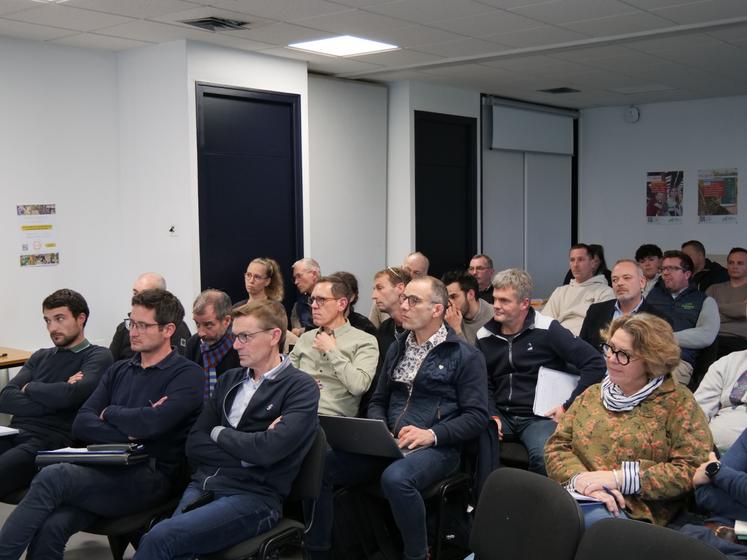 De nombreux acteurs économiques locaux, en végétal spécialisé notamment, ont pris part à la rencontre.