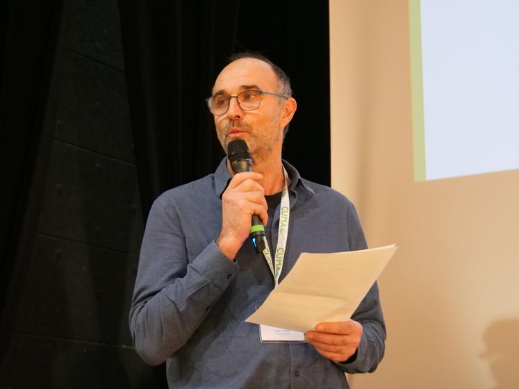 Laurent Lesage, président de l'Union des Cuma Pays de la Loire.