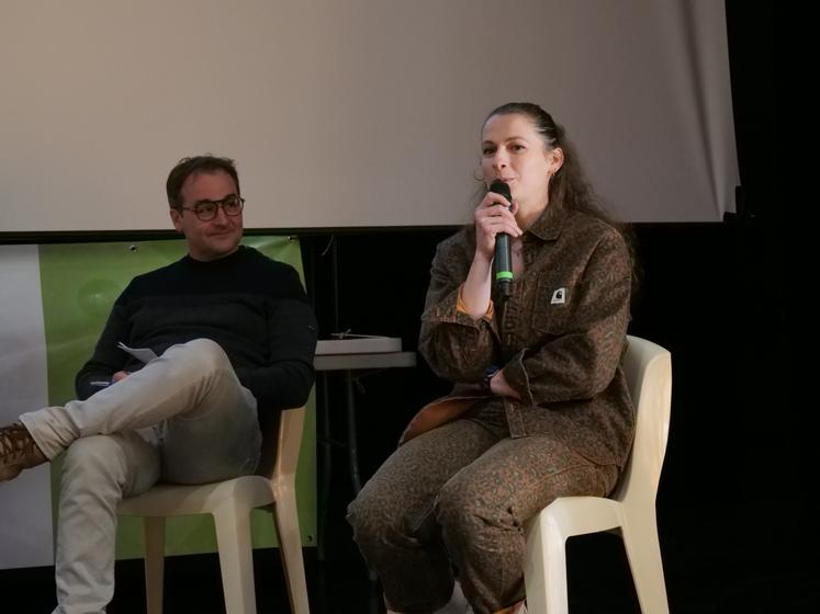 Marine Boyer, éleveuse dans l'Aveyron, a été élue présidente de la fédération nationale des Cuma en juin 2025.