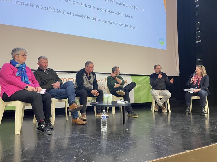 La table ronde était animée par Valérie Dahm. La journaliste a demandé à Benoît Gautier de la conclure.