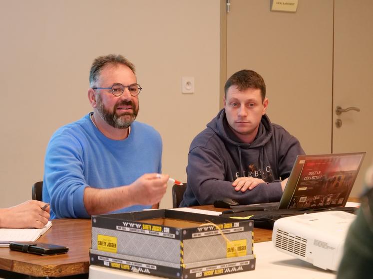 Bruno Lambert, président des éleveurs limousins angevins.