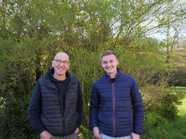 Nathan Traineau, 22 ans, va rejoindre le Gaec des Peupliers au 1er janvier 2027, en remplacement d'Antoine Charrier.