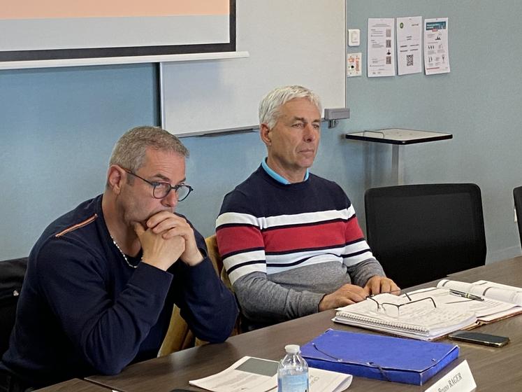 Bruno Rager et Jean-François Ramond.