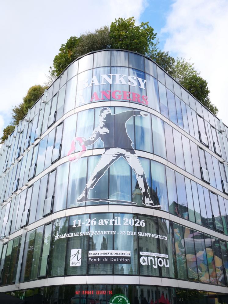 L'exposition angevine est la 19ème de la Banksy Modeste Collection. Le fonds a déjà redistribué 380 000 € pour les projets des associations, grâce aux dons de 360 449 visiteurs lors des éditions précédentes. Au bout de trois jours d'ouverture à Angers, 10 000 visiteurs s'étaient déjà déplacés.