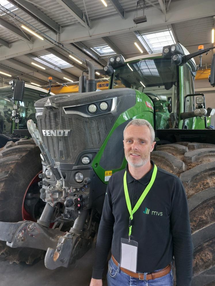 Yann Girard, responsable de l'agence Jarny MVS de Terranjou.